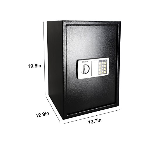 image for ROVSUN Digital Security Safe Box 1.8 CF Large Electronic Cabinet with 