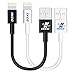 3Feet Lightning 8pin to USB Charge and Sync Cable for iPhone SE/5/6/6s/7/Plus/iPad Mini/Air/Pro - Black and White