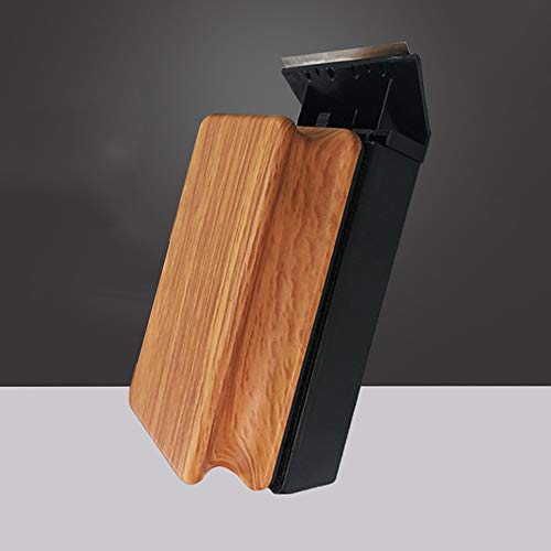 C&G Wood Grain Magnetic Aquarium Fish Tank Cleaner, Algae Scraper for Glass Aquariums Aquatic Algae Cleaning Fish Tank Glass Cleaner(3 Specifications),L