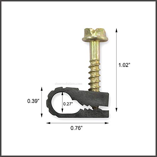 1 STEREN+Grip+Clip+Coaxial+Mounting+Fastener