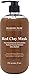 Majestic Pure Red Clay Mask in Cole Flower Honey, Powerful Facial Cleanser Mask, 9 oz
