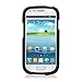 Generic Rubberized Protector Cover Case for Samsung Galaxy S3 Mini - Retail Packaging - Black