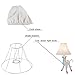 BALIE SPACE Cute Creative Children Desk Lamp Kids Standing Table Lamp Unicorn Lamp Night Light for Girls Bedroom