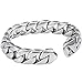 Trendsmax 15mm Curb Cuban Heavy Big Bracelet for Mens Boys 316L Stainless Steel Link Chain Bangle 8-11inch