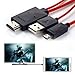 Keklle 6.5 Feet 11 Pin Micro USB to HDMI Adapter Cable 1080P HDTV for Samsung Galaxy S5, S4, S3, Note 3, Note 2, Galaxy Tab 3 8.0, Tab 3 10.1, Tab Pro, Galaxy Note 8, Note Pro 12.2 (NOT for Tab 3 7)