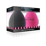 EmaxDesign 2 Piece Makeup Blender Sponge Set, Foundation Blending Blush Concealer Eye Face Powder Cream Cosmetics Makeup Sponges