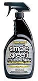 Simple Green Stainless Steel One-Step Cleaner and Polish, Spray Bottle 32 fl oz, Streak & Smear Free