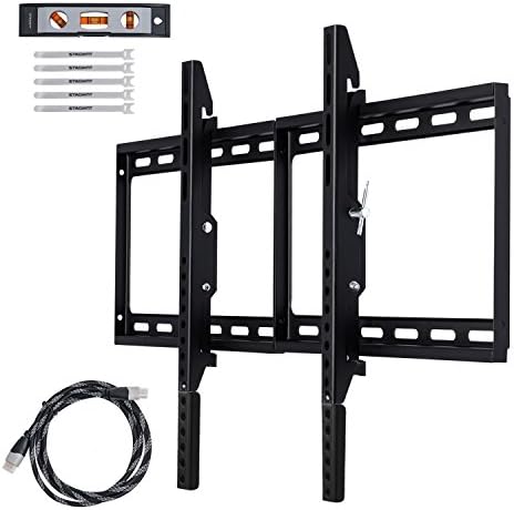 TV Wall Mount Bracket Tilt for 15-70 Inch LED LCD OLED and Plasma Flat Screen TVs Max Load 60 KG VESA Size 600 x 400 mm - 30 Year Warranty by Stagiant