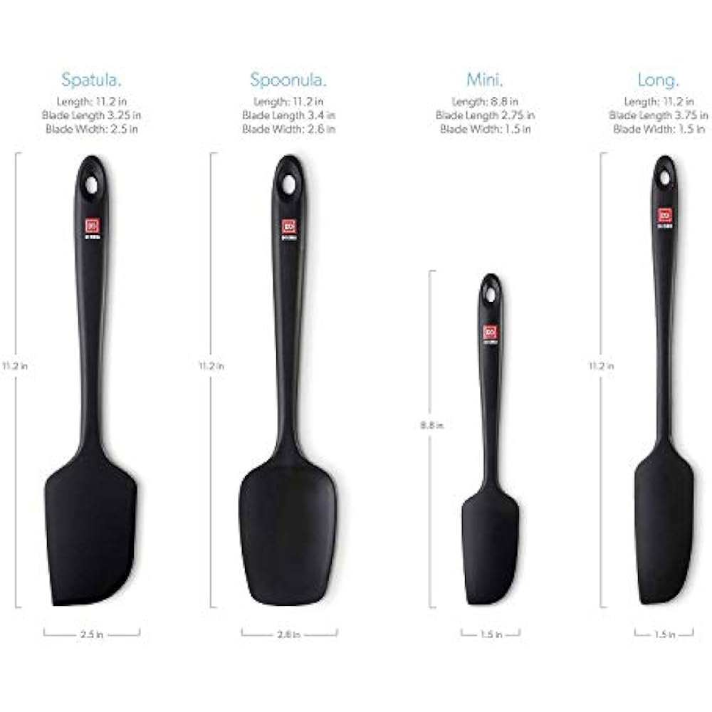 Di Spatulas Oro Seamless Series 4-Piece Silicone Set 600F ...