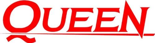 Queen Freddie Mercury Rock Music Bumper Sticker 15 x 5 cm