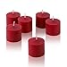 10 Hour Red Apple Cinnamon Scented Votive Candles Set of 72 Made in USA