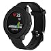 MOTONG Garmin Vivoactive 3 Case - MOTONG Silicone Protective Case Cover for Garmin Vivoactive 3 (Silicone Black)
