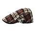 Women Men's Cotton Flat Cap Hat Newsboy Hunting Hat Cabbie Gatsby Cap