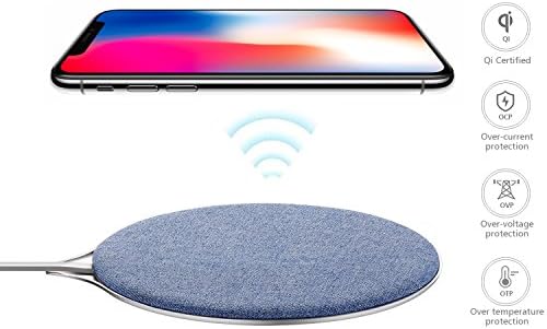 iPhone Wireless Charger,Samsung Galaxy Charger,Charging Pad for Samsung Galaxy,iPhone,HTC,LG,Sony