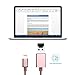 dodocool Card Reader Lightning Cable Micro SD Card Slot iPhone 8/8 Plus/X/ 7/7 Plus/ 6/6 PLU / 5 / 5s/ iPad iPod More (Rose Gold)