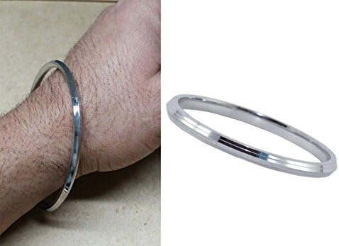 TGS Platinum Plated Kadaa Bangle Bracelet For Men & Women(1 Pcs)