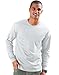 Hanes Men's Tagless Long Sleeve T-Shirt with a Pocket - 2XL - Ash