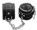 Inspiration Industry BDSM Bondage Restraint Handcuffs (Black)