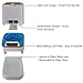 USDREAM Programmable 6L Automatic Pet Feeders with Voice Message Recording and LCD Screen Smart Dogs Cats Food Auto Dispenser Bowl Whitethumb 4