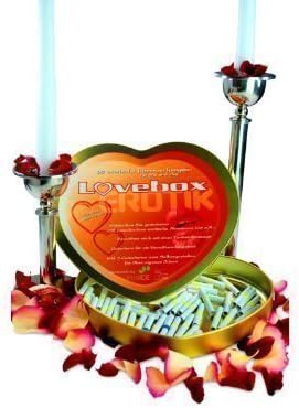 Erótico Love Box 52 – La caja de corazón con 52 Sorpresas: Amazon.es: Juguetes y juegos