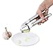 Stainless Steel Garlic Press and Peeler Set – Heavy Duty Garlic Masher, Crusher, Mincer, Presser & Silicone Peeler – Easy to Use Dishwasher Safe – Peel & Mince Fresh Garlic In Seconds - by Inspero