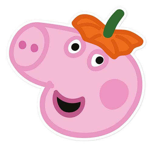 Star Cutouts SM306 Peppa Pig George Pig Cardboard Face Mask – Kids Costume Fancy Dress Party Favour