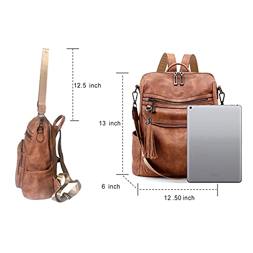 womens large backpack purse