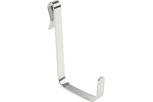 GLOBAL INDUSTRIAL Nexel 3-1/4"H Single Hook, Steel, Lot of 12