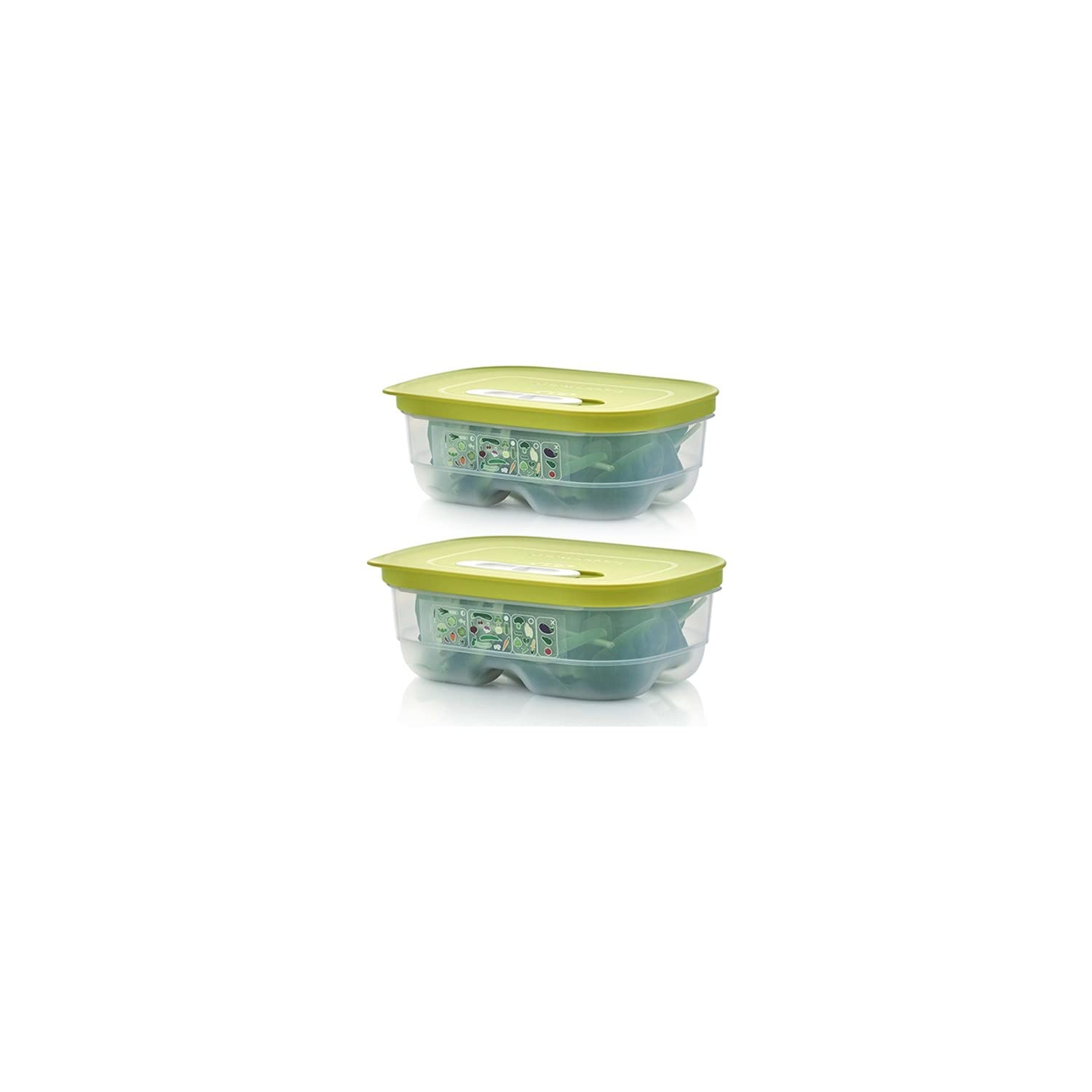 Tupperware KlimaOase PrimaKlima Klimakönig Fridge 800 ml Lime Green (2)