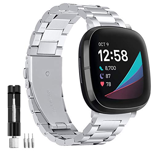 HATALKIN Band Compatible with Fitbit Sense Bands and Fitbit Versa