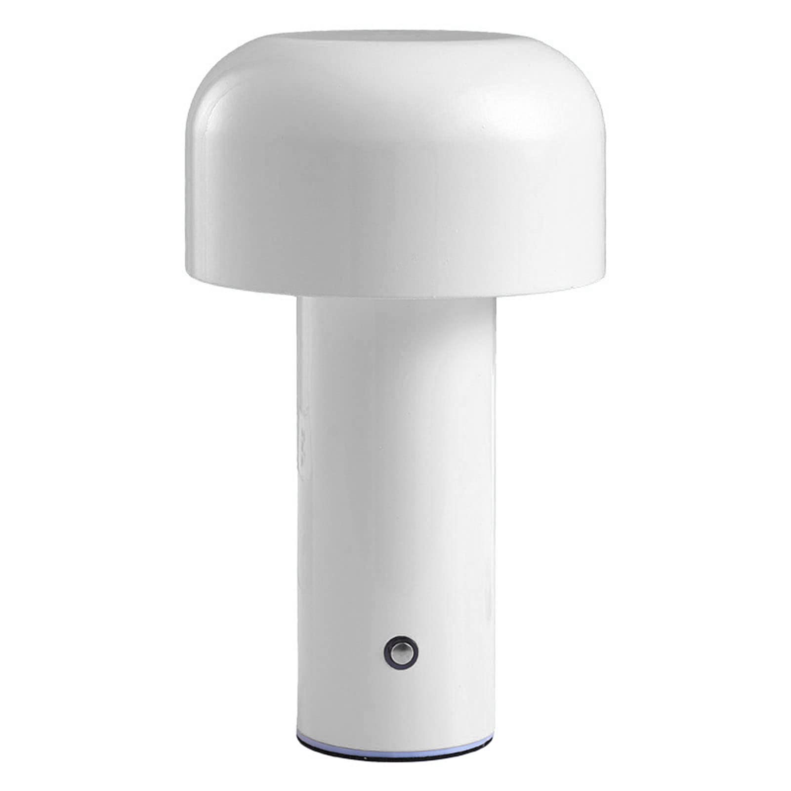 Mushroom Lamp, Bedside Table Lamp, Mushroom Night Light with 3 Colors LED Light, Cute Small Nightstand Desk Lamp for Living Room/Bar/Bedroom/Bedside/Study (White)