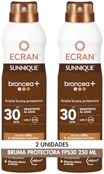 Sunnique - Aceite Solar en Bruma Broncea+ FPS30-2 x 250 ml