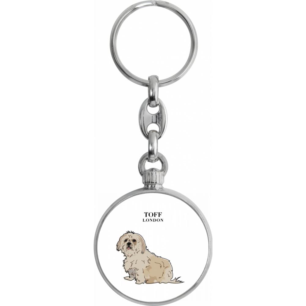 Toff London Lhasa Apso Dog Keyring