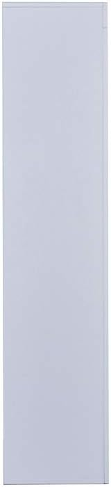 Panana High Gloss Tall Display Cabinet White with Blue LED Lights 160cm view 3