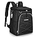 PENGDA Insulated Cooler Backpack Leakproof Soft Cooler Bag Lightweight Backpack for Lunch Picnic Hiking Camping Beach Park Day Trips (25Can, Black)