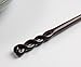 Tenderness Handmade Carved Ebon Hair Sticks Shawl Pins Picks Pics Pins Forks 7''