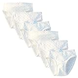 Girls Panties Underwear Undies Cotton White Pink 4T 3T