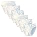 benetia Girls Panties Underwear Cotton Soft 6-Pack 3T 4T
