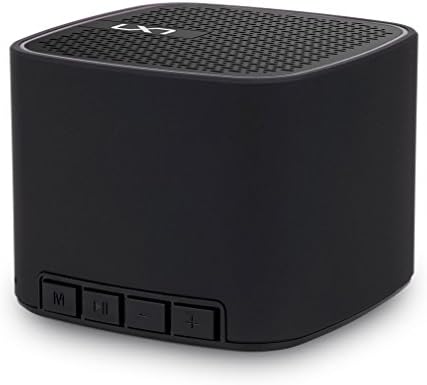 LX7 Mini Portable Bluetooth 4.0 Speaker with Mic, 3.5mm Aux, FM Function, Micro SD Card Support (Black)
