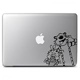 Cute Funny Calvin & Hobbes - Macbook Air 11
