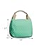Leaper Women Lunch Bag Cute Lunch Box Pencil Case Pencil Bag 2 PCS Water Blue