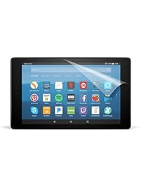 NuPro Clear Screen Protector for Amazon Fire HD 8 Tablet (7th Generation  - 2017 release) (2-Pack)