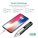 Portable Chargers RAVPower Luster Mini 3350mAh External Battery Pack Battery Bank External Phone Charger Power Pack Most Compact Power Bank with iSmart Technology for Smartphones and More (Black)