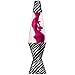 14.5-Inch Lava Lamp with Zebra Decal Base