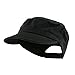 Wholesale Enzyme Washed Cotton Army Cadet Castro Hats  Black    20766  One Size Black One Size primary