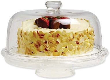 Better Chef Clear Cake Plate and Dome consumer electronics Electronics