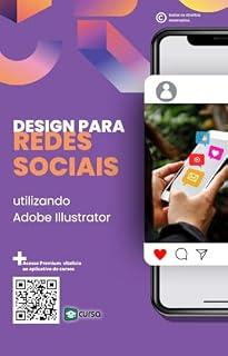 Livro Design para Redes Sociais utilizando Adobe Illustrator.