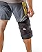 ActiveWrap - Knee Ice Pack Wrap with Compression, 2 Reusable Gel Heat & Cold Packs for Knee Pain, Calf Strain & Shin Splints. Flexible Cold Wrap for Injury and Swelling Control. Youth,Petite - Sm/Md