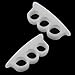 (Pack of 2 Pairs, 4 PCS) Dr.Tu Gel Triple Toe Loop Separator Straightener Alignment Pads