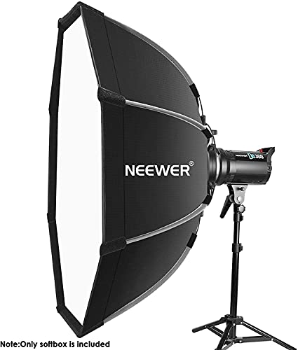 NEEWER Softbox Parabolico 65cm Con Attacco Bowens - Per Luce Soft Da Studio - Foto 9